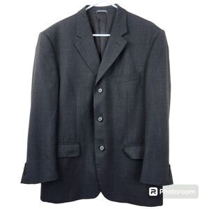 Missoni Virgin Wool Cashmere Blend 3 Button Sport Coat Blazer Made In Italy 42